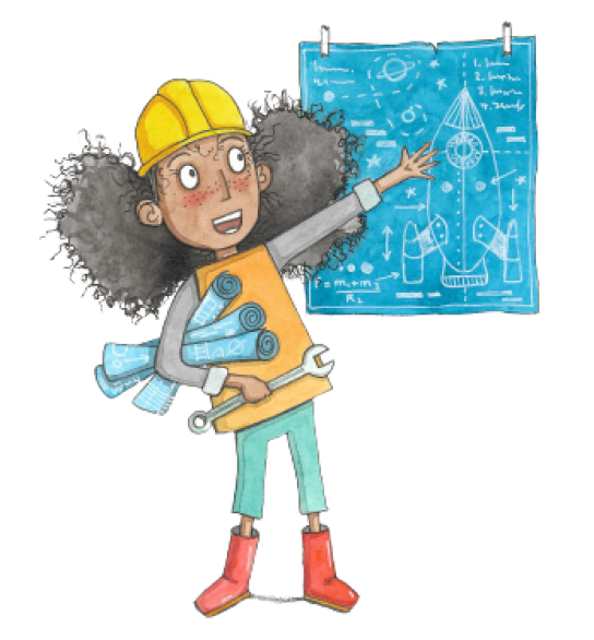 Girl illustration